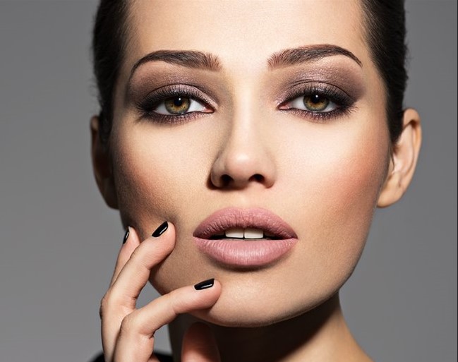 Zdjęcie makijażu smokey eye